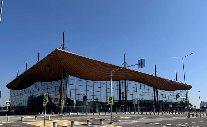 Объект Международный терминал аэропорта имени Петра Великого в городе Воронеж - изображение  №7>