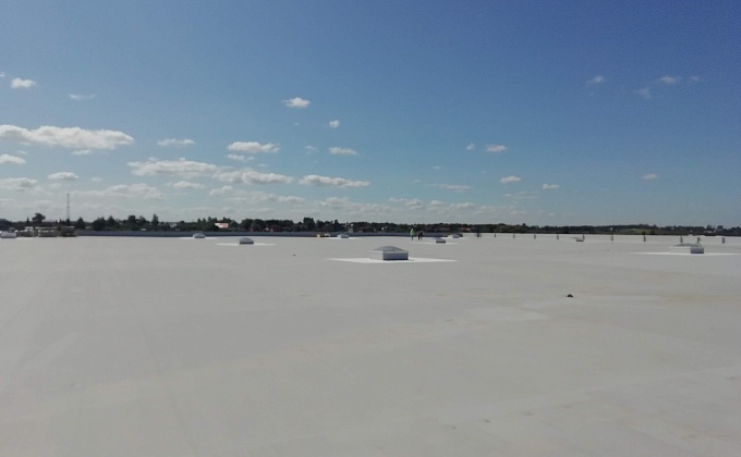 Объект Монтаж кровли логистического комплекса Амирал 1-я очередь - изображение  №2>