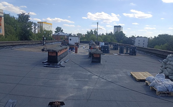 Объект Сушка кровли Москва Жигулевская 900м2 - изображение  №3>