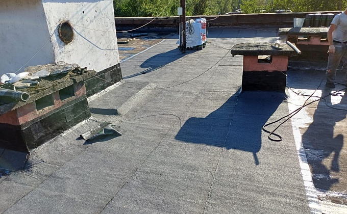 Объект Сушка кровли Москва Жигулевская 900м2 - изображение  №5>