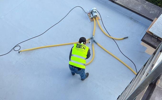 Объект Сушка кровли Котедж. 250 м2 с. Былово - изображение  №3>