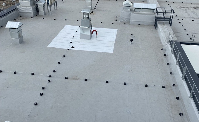 Объект Монтаж плоской кровли поликлиники в городе Кызыл - изображение  №10>