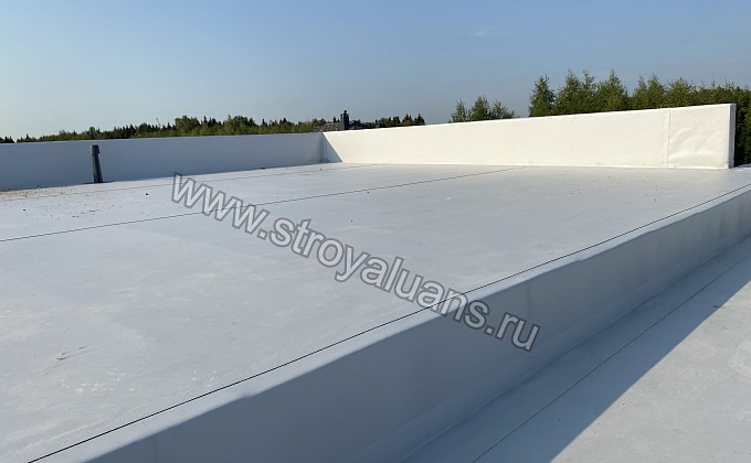 Объект Монтаж кровли частного дома - изображение  №1>