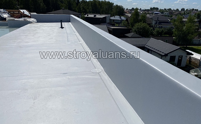 Объект Монтаж кровли частного дома - изображение  №6>