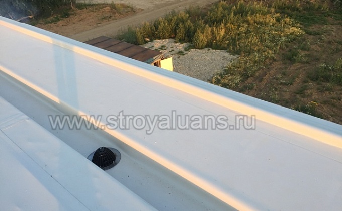 Объект Монтаж кровельной мембраны на частном доме - изображение  №6>