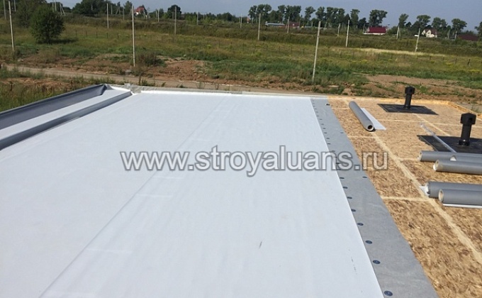 Объект Монтаж кровельной мембраны на частном доме - изображение  №8>