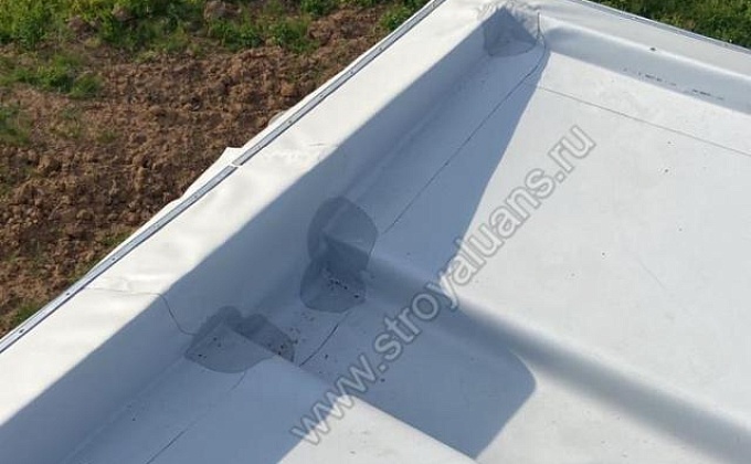 Объект Монтаж кровельной мембраны на частном доме - изображение  №10>