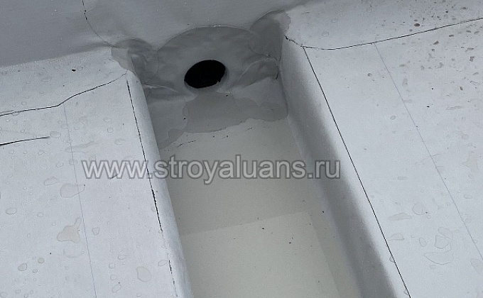 Объект Монтаж кровельной ПВХ мембраны по OSB - изображение  №9>